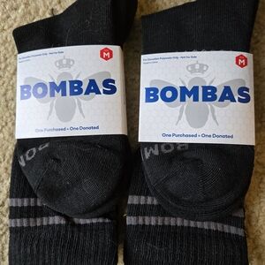 Bombas Men's Black Socks